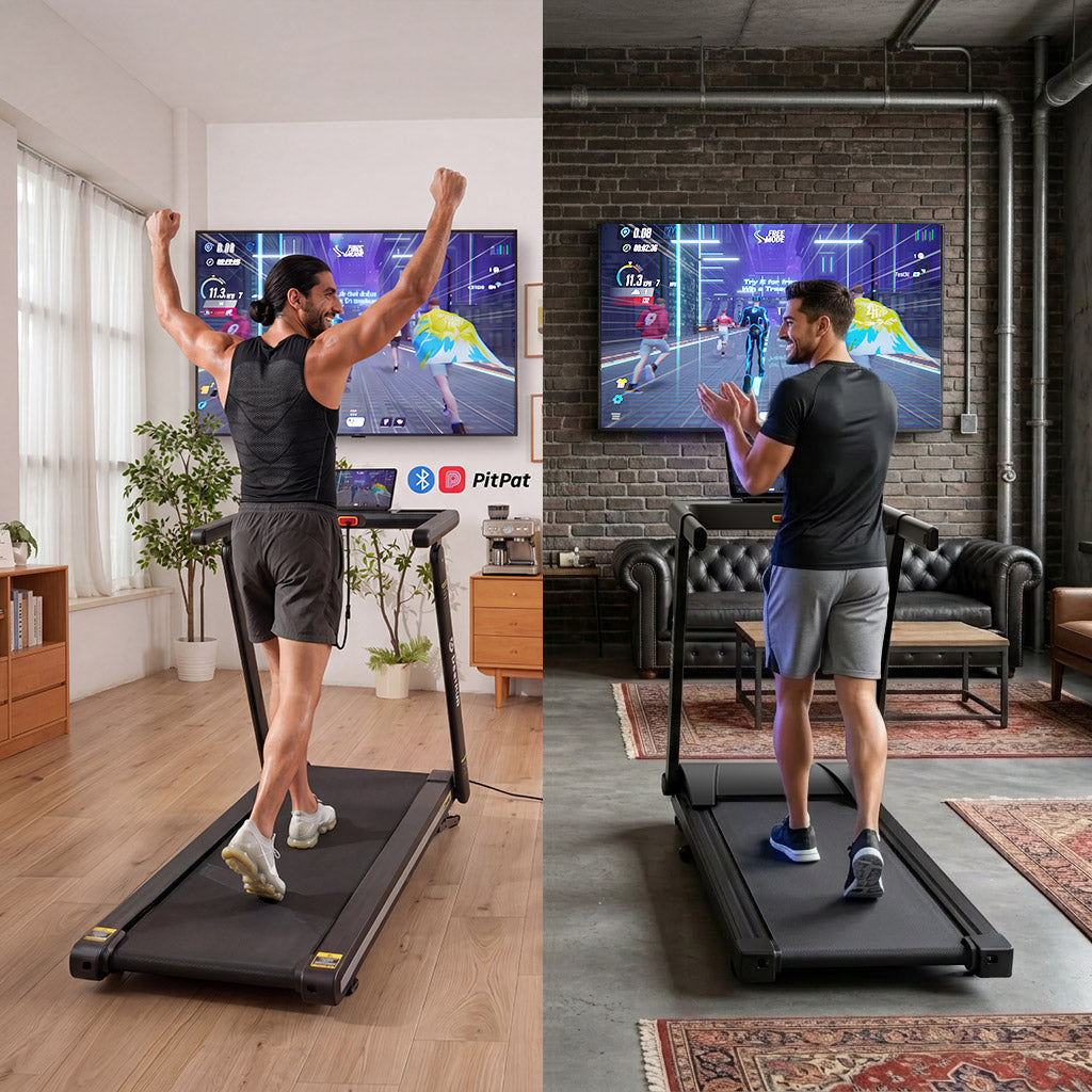 DeerRun X20 Incline Home Treadmill with 15% Auto Incline & Full Running Deck | 400 lbs, 11.3 mph
