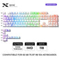 XVX Spider Web OEM Profile IMD-Tech Keycap Set