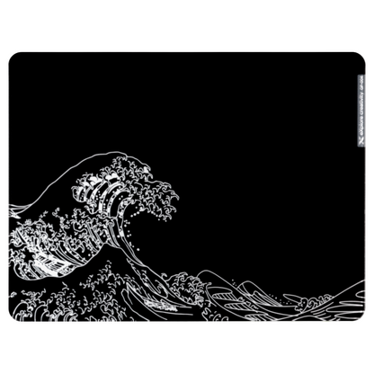 XVX Space Pad Glass Gaming Mouse Pad with Anti-Slip Rubber Base