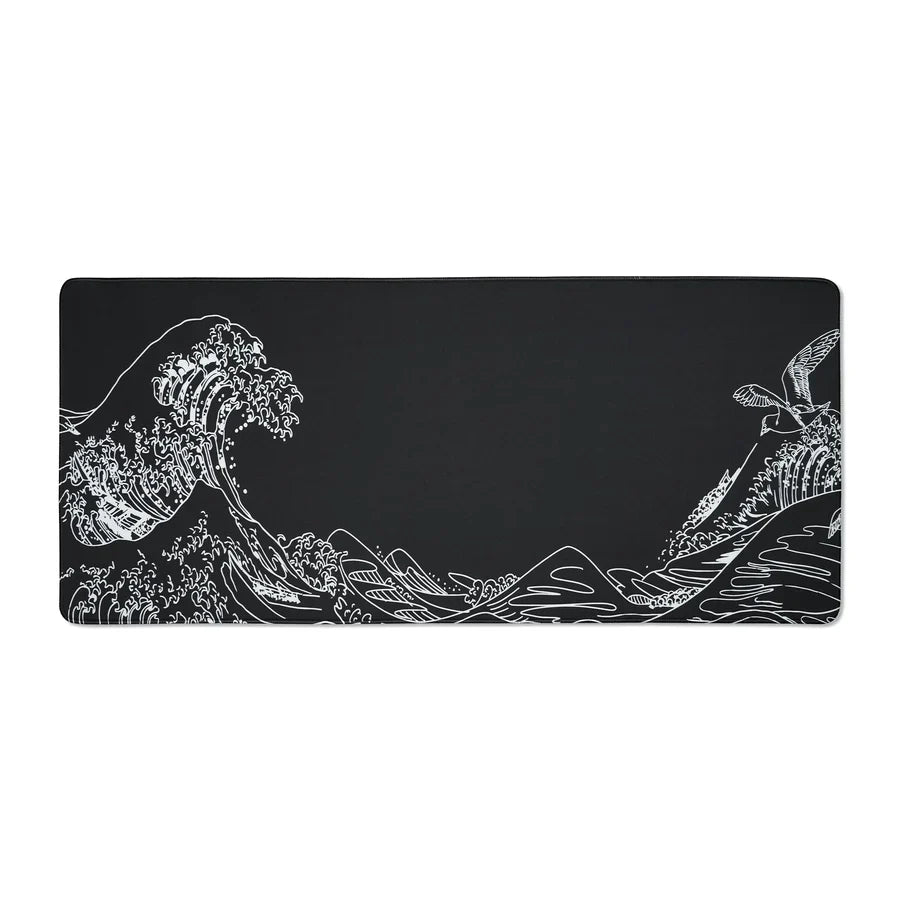 XVX Kanagawa Outline Themed Large Desk Mat
