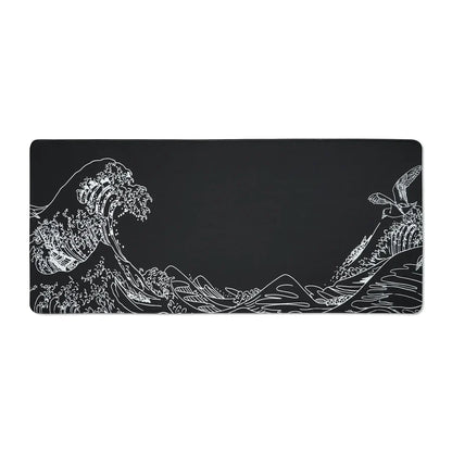 XVX Kanagawa Outline Themed Large Desk Mat