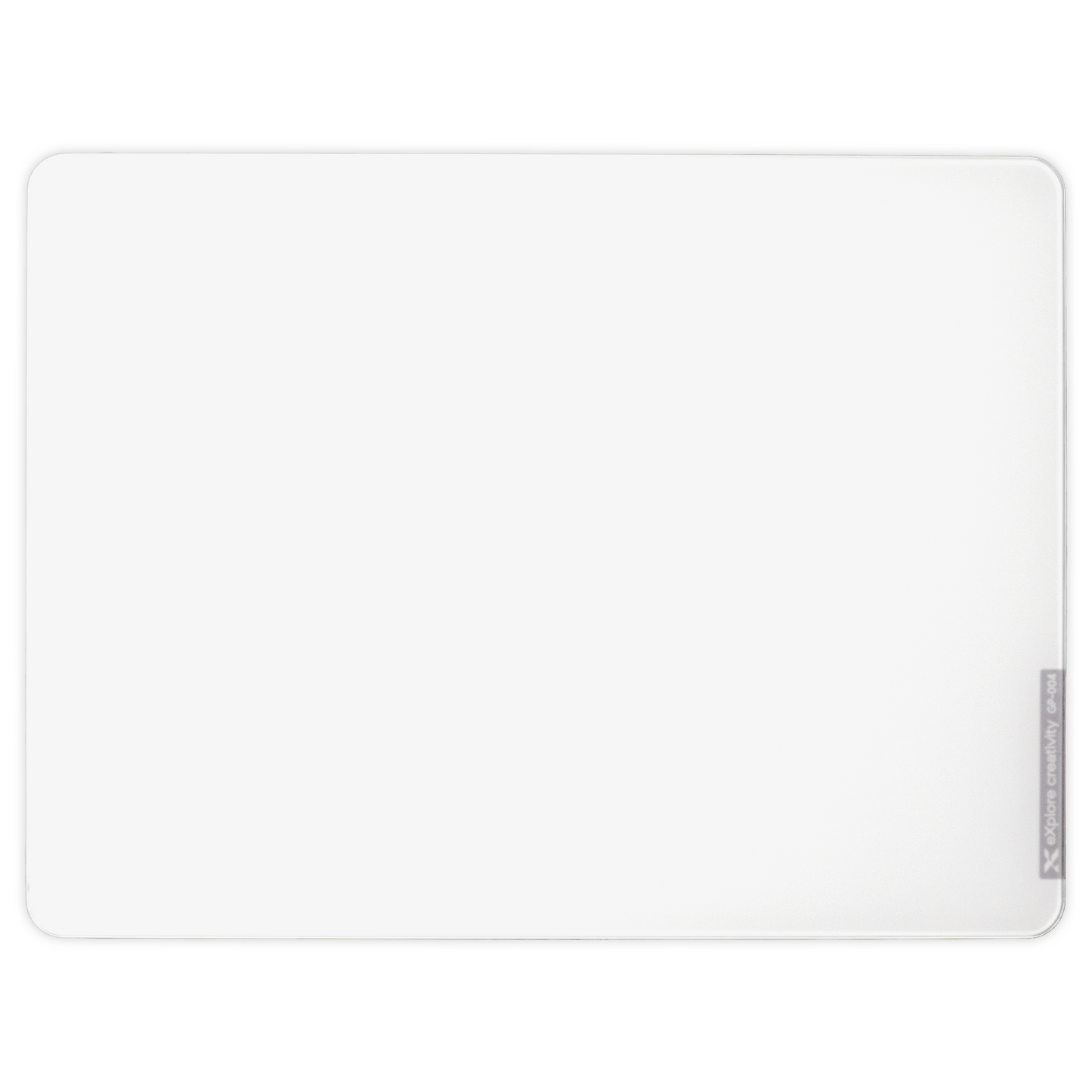 XVX Space Pad Glass Gaming Mouse Pad with Anti-Slip Rubber Base