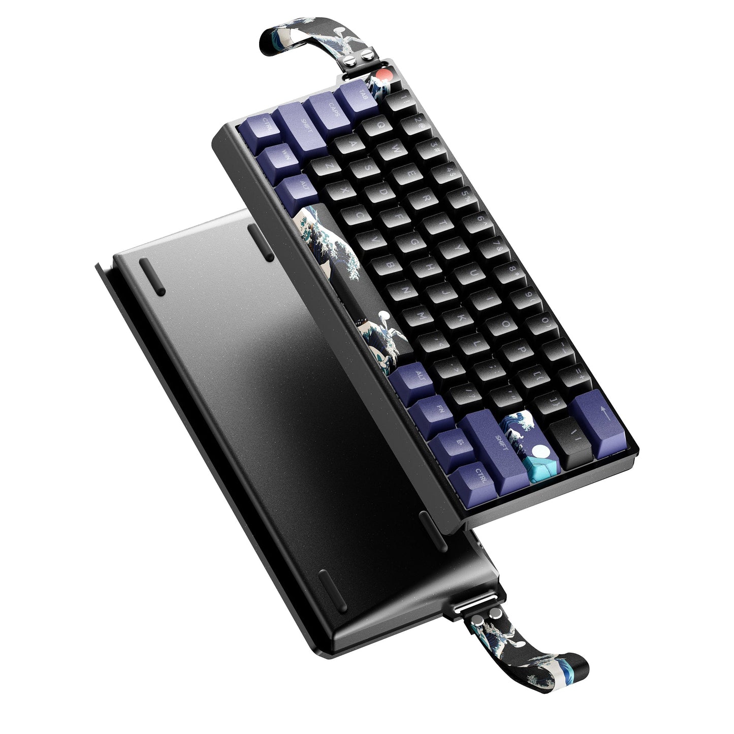 XVX H61 Kanagawa 60% CNC Aluminum Hot-Swappable Wired Mechanical Keyboard