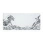 XVX Kanagawa Outline Themed Large Desk Mat