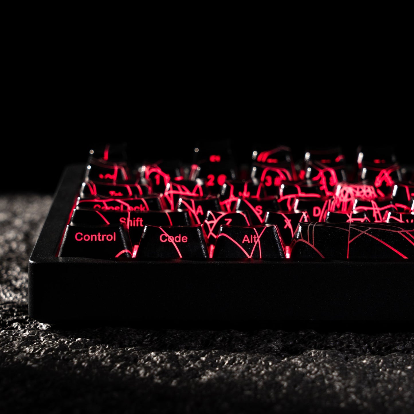 XVX Spider Web OEM Profile IMD-Tech Keycap Set