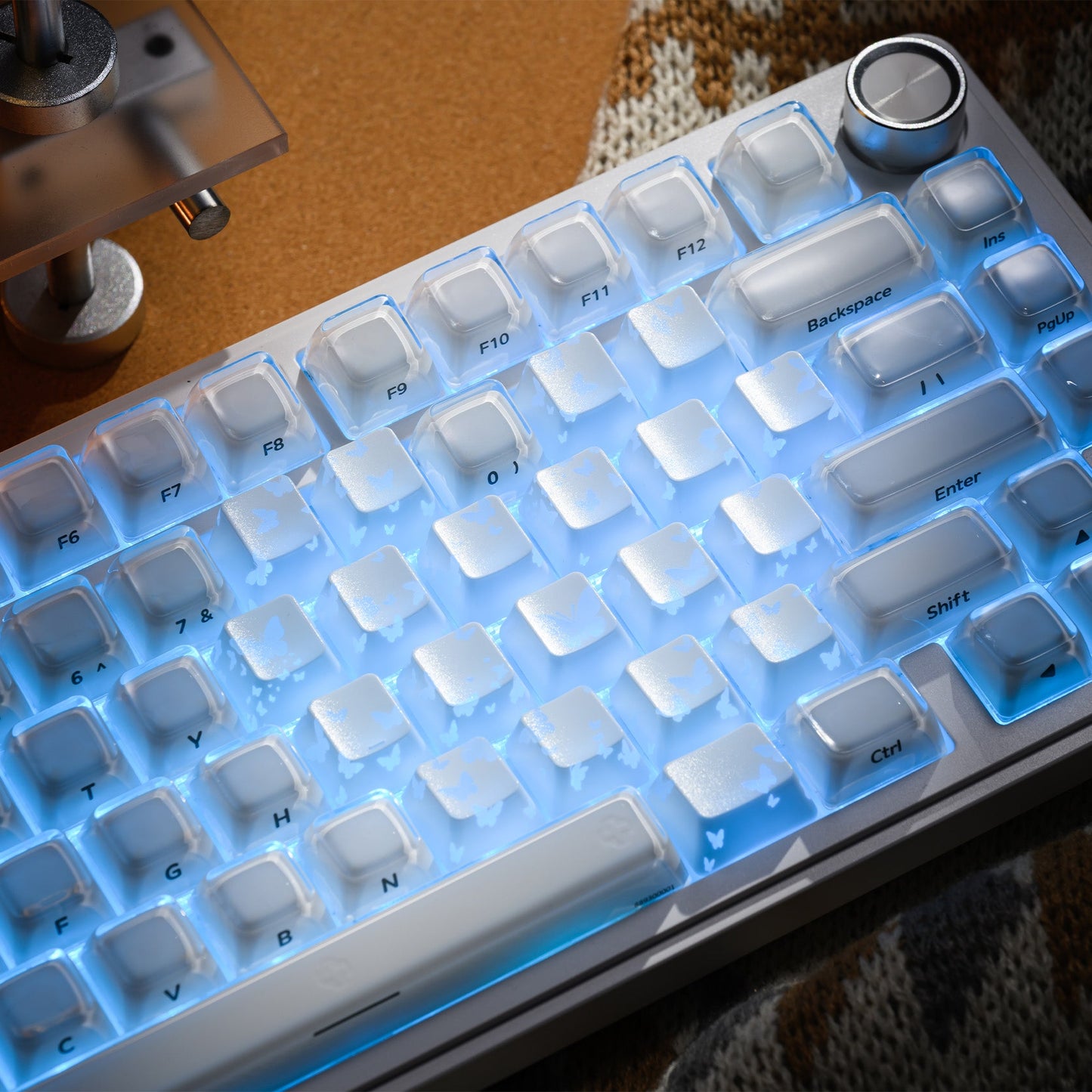 XVX FlutterBloom Heart Layout 21-Key IMD-Tech Keycap Set