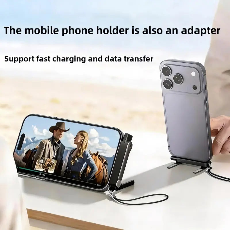 Experience Unmatched Convenience with the 240W Supercharge 2-In-1 Detachable Type-C Charging Cable – Perfect for Apple Devices, Gaming, and On-the-Go Use!