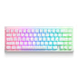 XVX M67 JadeStone Stellar White Tri-Mode RGB Mechanical Keyboard