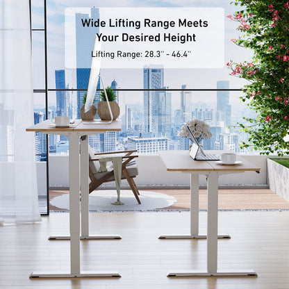DeerRun®Electric Standing Desk, 39 x 23 Inches Height Adjustable