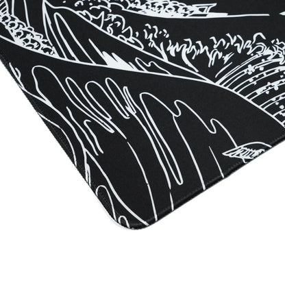 XVX Kanagawa Outline Themed Large Desk Mat