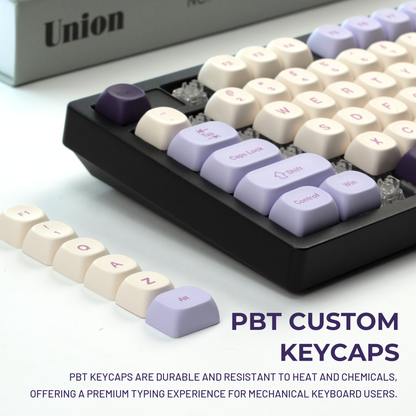 XVX Purple Grapes MOA Profile Dye-Sublimation 143-Key PBT Keycap Set