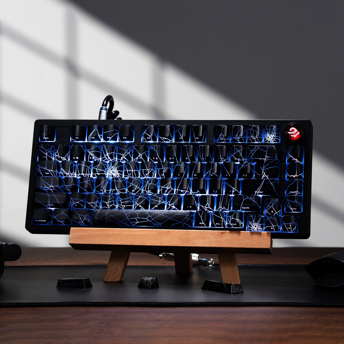 XVX Spider Web OEM Profile IMD-Tech Keycap Set
