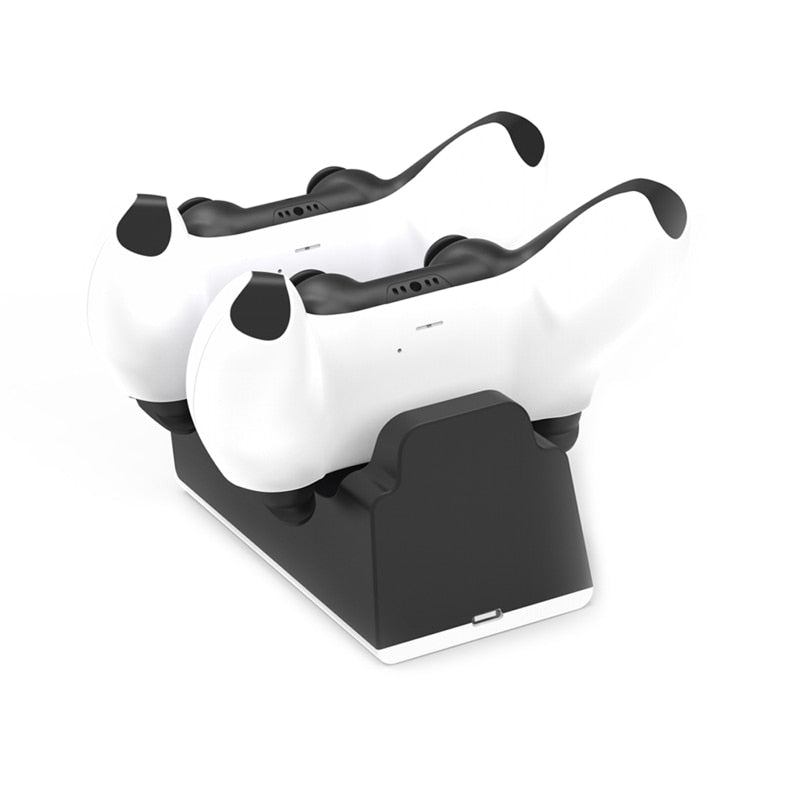 Effortlessly Charge Your PS5 Controllers with the Dual Charge Dock - Fast & Convenient!