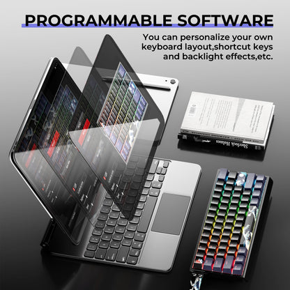XVX H61 Kanagawa 60% CNC Aluminum Hot-Swappable Wired Mechanical Keyboard