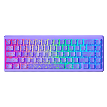 XVX M67 JadeStone Interstellar Black Tri-Mode RGB Mechanical Keyboard