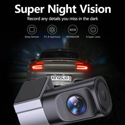 Capture Every Moment with the Wired Wifi Dash Cam 1080P HD - 360° Rotatable Mini Car Camera Featuring Night Vision and 24-Hour Parking Monitor