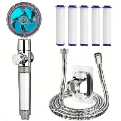 Transform Your Shower Experience with the 360° Rotating High Pressure Water Saving Handheld Shower Head
