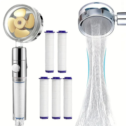 Transform Your Shower Experience with the 360° Rotating High Pressure Water Saving Handheld Shower Head