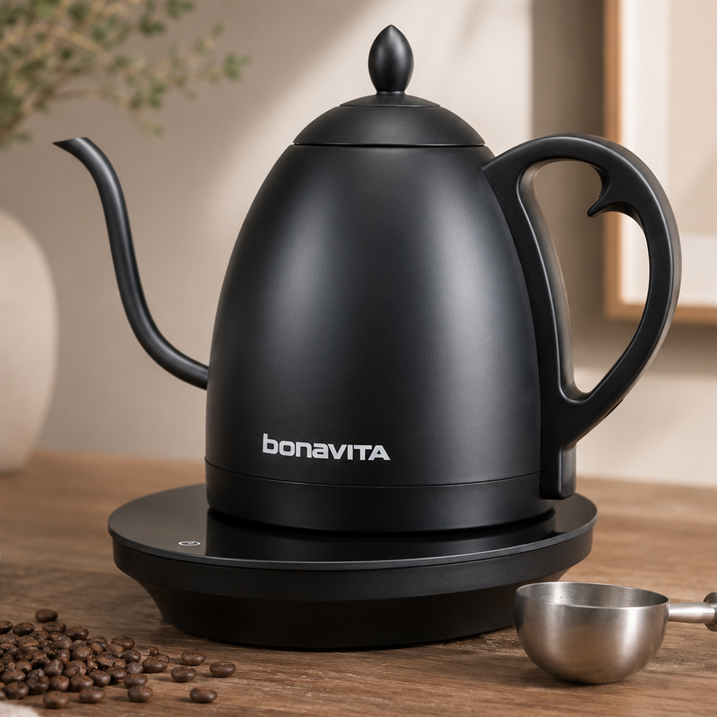 Bonavita Cosmopolitan 1.0L Gooseneck Precision Temperature Electric Kettle