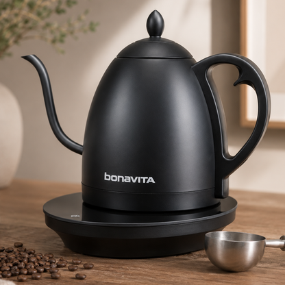 Bonavita Cosmopolitan 1.0L Gooseneck Precision Temperature Electric Kettle