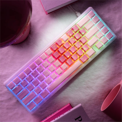 XVX FlutterBloom Heart Layout 21-Key IMD-Tech Keycap Set