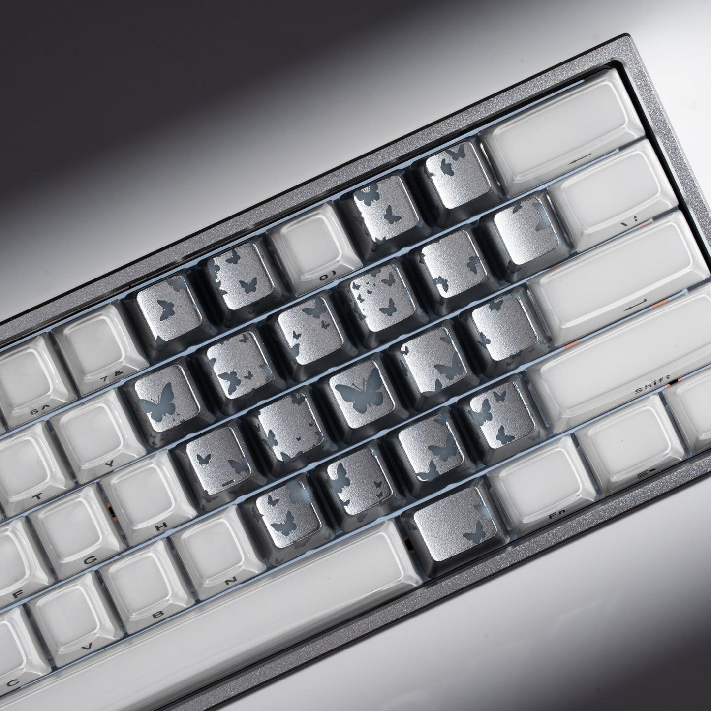 XVX FlutterBloom Heart Layout 21-Key IMD-Tech Keycap Set