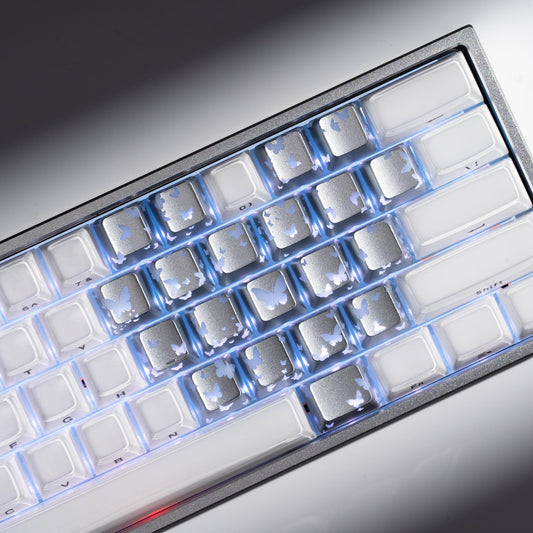 XVX FlutterBloom Heart Layout 21-Key IMD-Tech Keycap Set