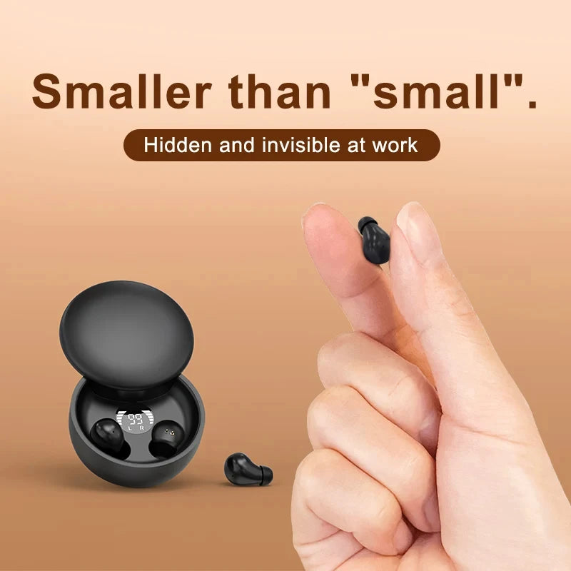 Experience Unmatched Sound Quality with SK26 TWS Wireless Bluetooth 5.4 Earbuds - Invisible Sleep Earphones with Mic and Noise Cancellation