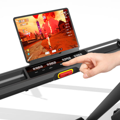 DeerRun X20 Incline Home Treadmill with 15% Auto Incline & Full Running Deck | 400 lbs, 11.3 mph