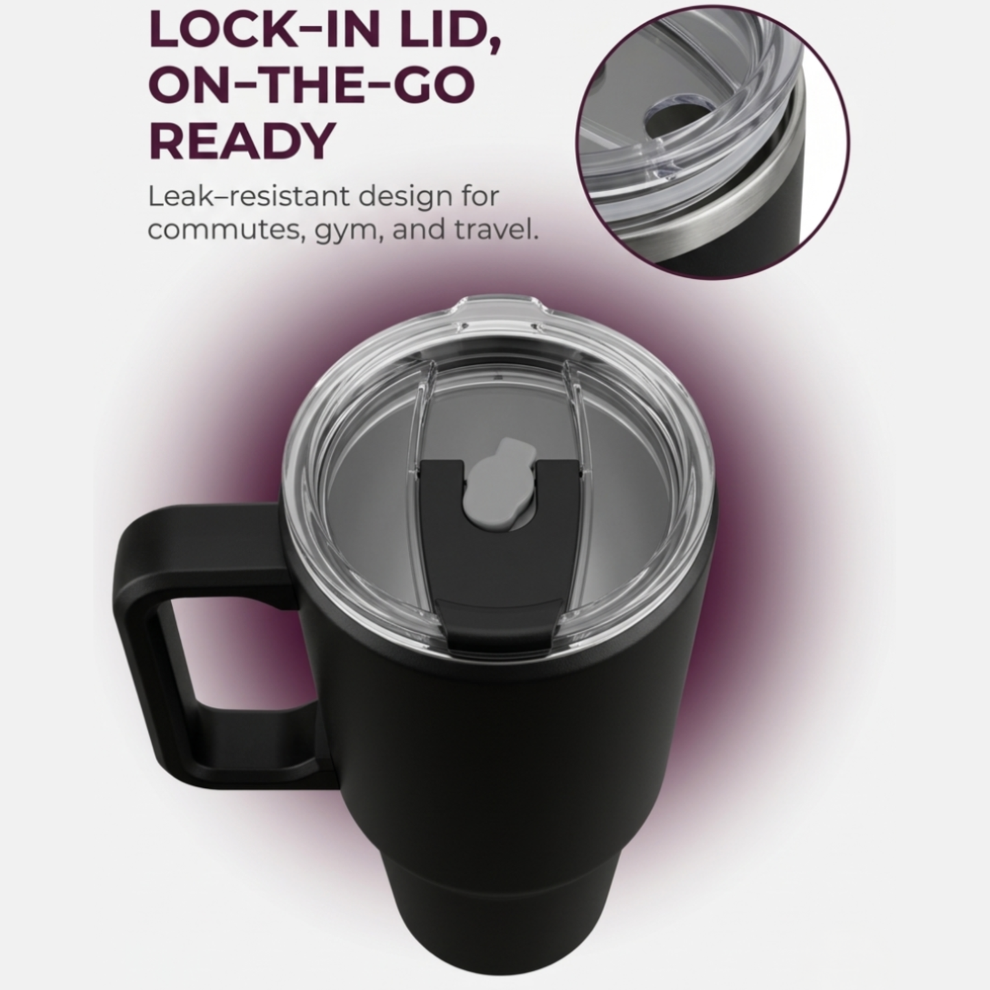 Steel (21oz) 180W Insulated Portable Blender (NEW)