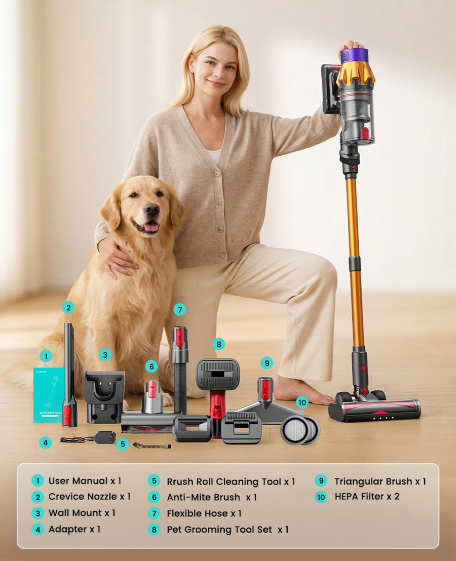 【Pet Version】Honiture X7 Pet Vacuum Cleaner